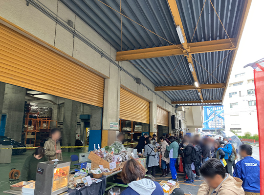 清澄一丁目朝市